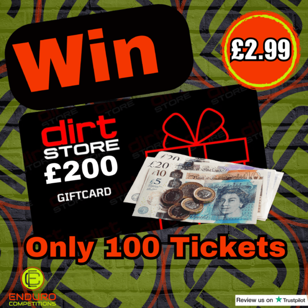 Dirt store £200 voucher